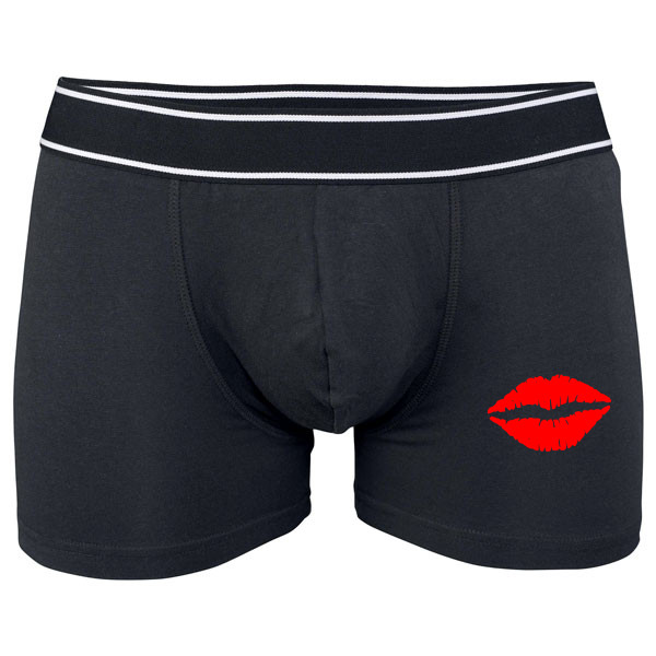 Boxerky Kariban s potiskem boxerky kiss