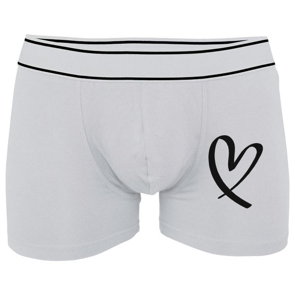 Boxerky Kariban s potiskem boxerky srdce